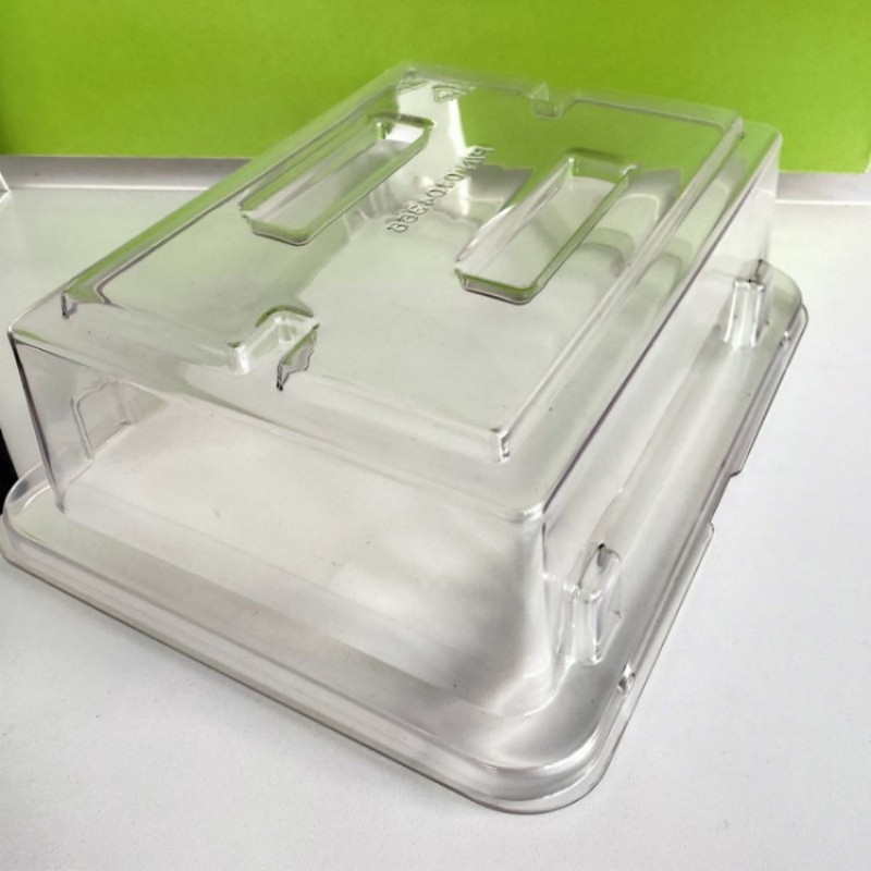 PET thick blister food box
