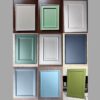 PVC vacuum-formed door panel