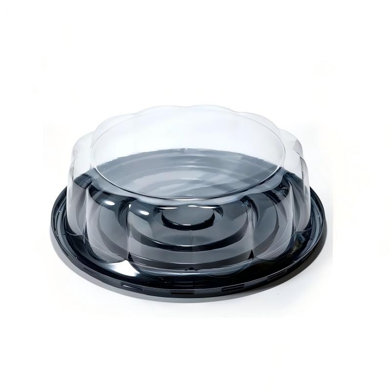 Vacuum-formed food packaging boxes