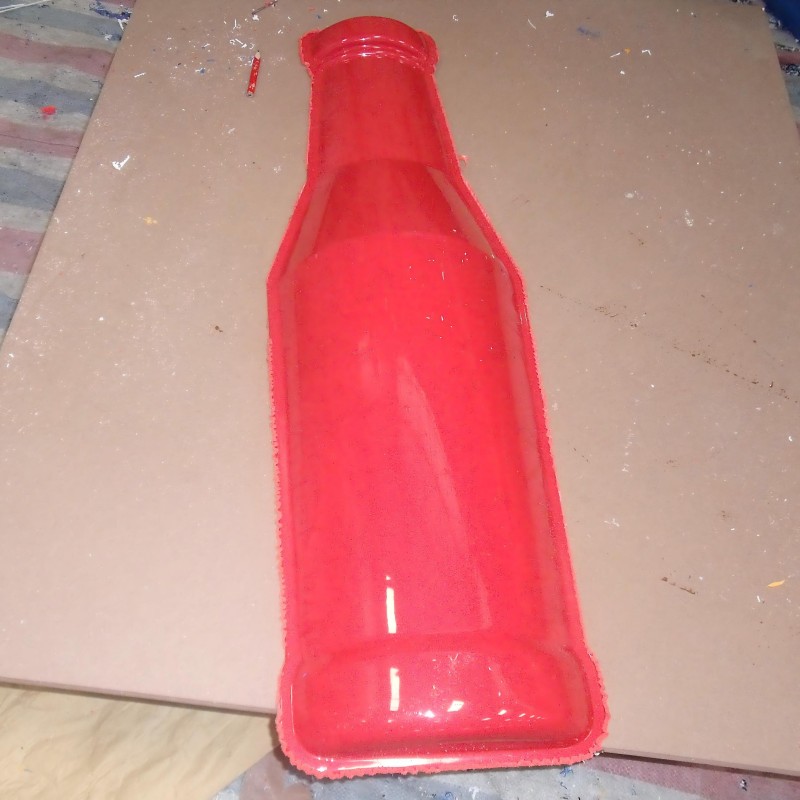 Vacuum Formed HIPS Advertising Plastic Parts